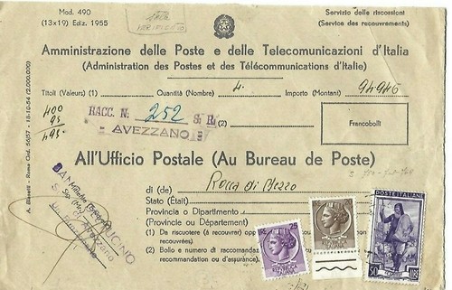 1956 20l 25l siracusana 50l - 1956, 20l+25l