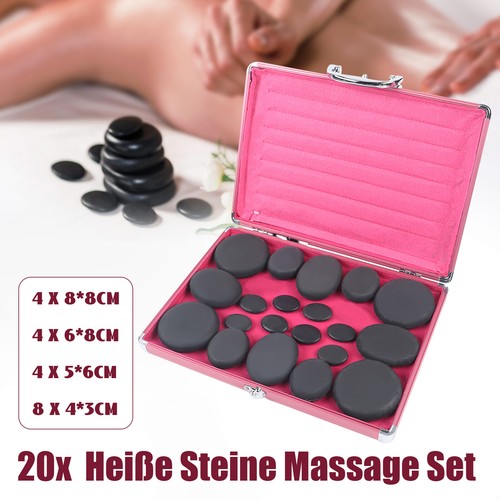 Hot stone set massaggio - set, grande