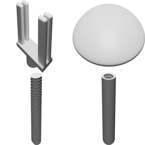 Staffa stabilizzatrice per - staffa,