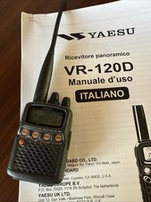 Yaesu VR-120 D  Wideband Radio Receiver  Ricevitore Panoramico