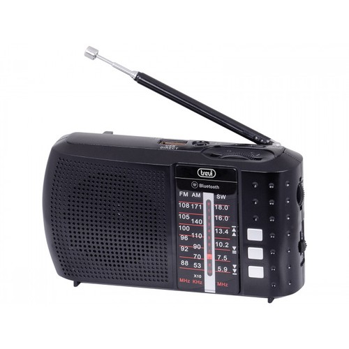 Trevi 7f20 black radio - ra, bt