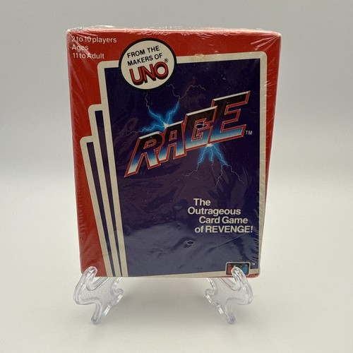 Carte vintage 1983 uno rage - carte,