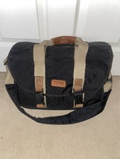Borsa a tracolla vintage retrò Tenba grande custodia per fotocamera 