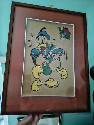 Quadro paperino anni walt - quadro,