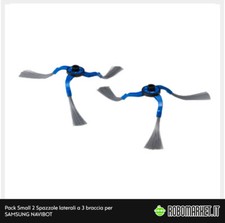 KIT RICAMBI 2 SPAZZOLE SAMSUNG NAVIBOT 8874 8875 8877 8894 8988 8897 9630 8987