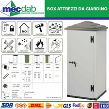 Box Per Attrezzi Da Giardino Cottage Urban 80 In Resina 82 x 82 x H 203 Garofalo