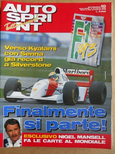 Autosprint 1993 gp - n�10,