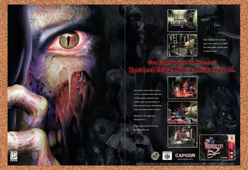 Resident evil n64 - evil, 1995