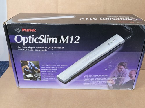 Plustek opticslim m12 scanner - plustek,