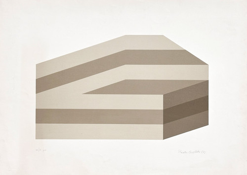 Fausto cappellato litografia - fausto,