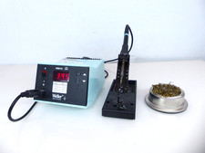 Stazione saldante Weller WSD 81 con saldatore WSP 80 con TIP Cleaner usata #1 W
