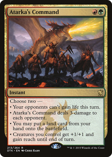 Atarka command - atarka's,