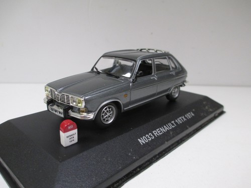 Renault r16 gris foncé - 16,