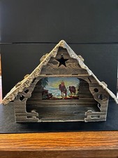 Stampo presepe in cartone anni