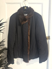 Cappotto imbottito pelliccia