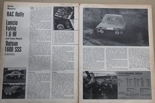 Original 1969 autocar extract - original,