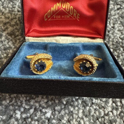 Gemelli commodore vintage tono - vintage,
