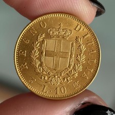 REGNO D'ITALIA 10 LIRE 1863