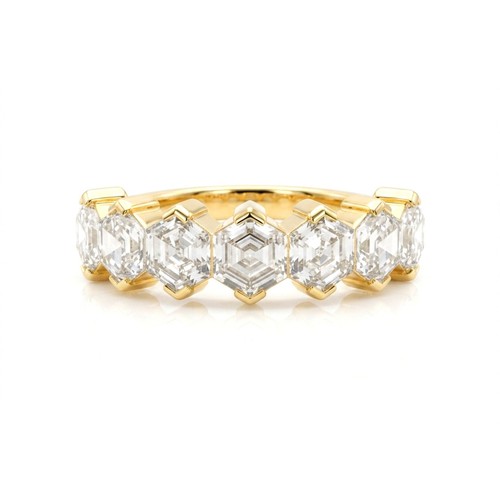 Raro anello oro giallo - raro, 18