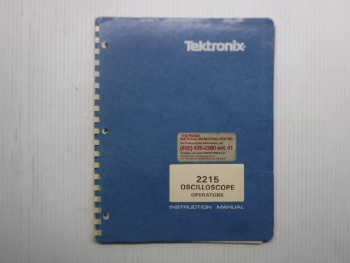 Tektronix 2215 manuale - 2215,