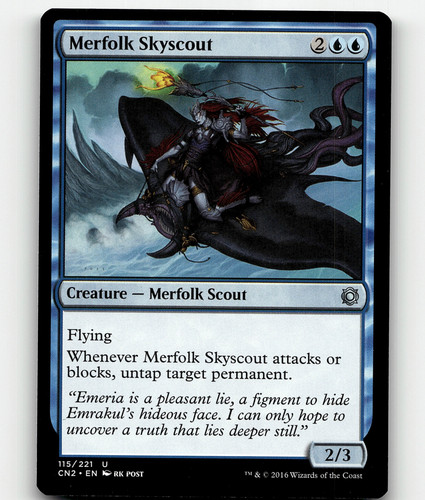 Mtg merfolk skyscout - mtg,