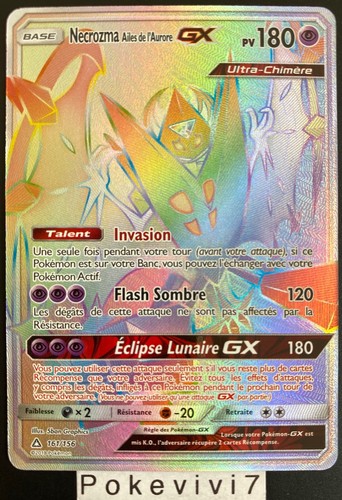 Carte pokemon necrozma 161 - pokemon,