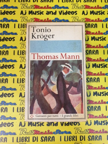 Book libro thomas mann - thomas,