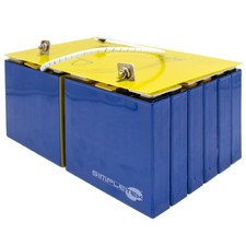 Pacco Batterie Da 12 Celle Per Inverter Pannelli Solari A 19,2v 1 Ricondizionato