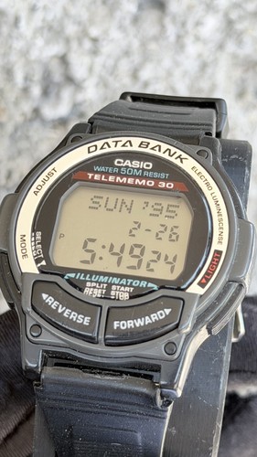 Casio data bank - data,