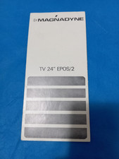 TV Vintage d'epoca MAGNADYNE mod. EPOS/2 Raro MANUALE ISTRUZIONI 24" Pollici !
