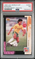 Stivali d'oro Upper Deck UD World Cup Romario 1994 PSA 7