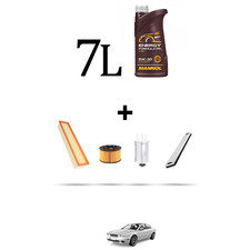 HOFFCAR Kit tagliando 4 FILTRI