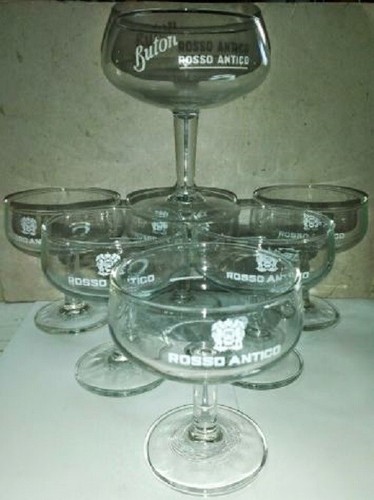 Anni 6 coppe in vetro - 60,