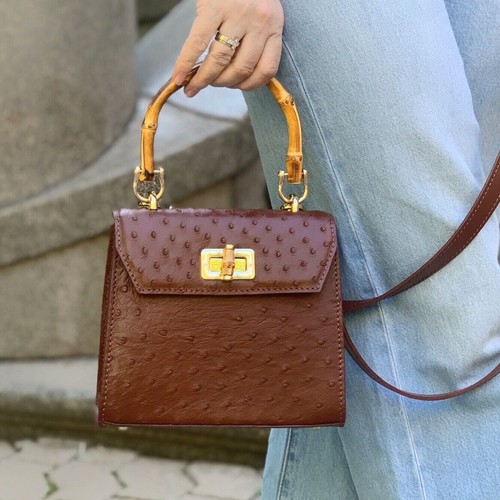 Borsa mano donna marrone - borsa,