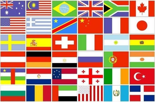 Applique global nation patch - global,