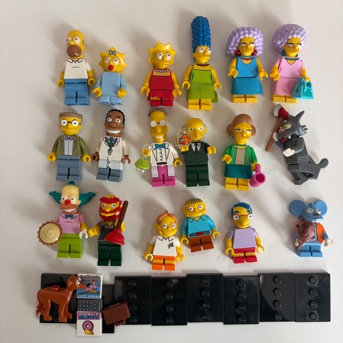 Lego the simpsons minifigures - lego,