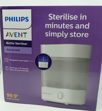 Philips AVENT sterilizzatore SCF291/00 articolo per bambini biberon NUOVO IMBALLO ORIGINALE aperto