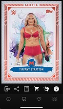 Topps WWE Slam Motif Tiffany