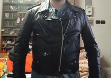 giacca in pelle chiodo