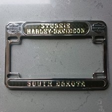 Telaio targa moto Harley