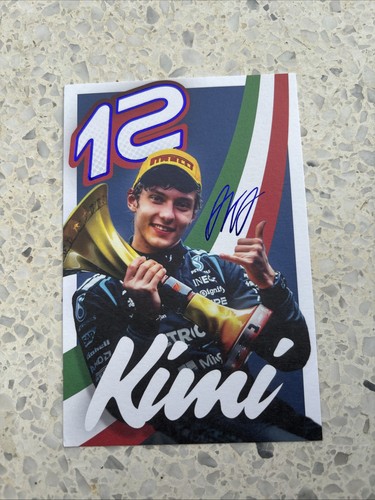Cartolina kimi antonelli - kimi,