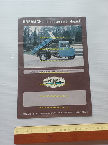 Bremach motocarro diesel - bremach, nd3