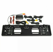 Kit auto porta targa - targa, con