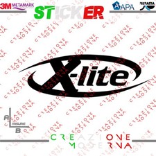 ADESIVO STICKER LOGO X-LITE