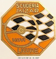 AUTOMOBILISMO SCUDERIA MIZAR NOVI LIGURE DISTINTIVO CLUB SPORTIVO AUTO 