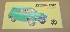Skoda 1202 Van Pickup Brochure