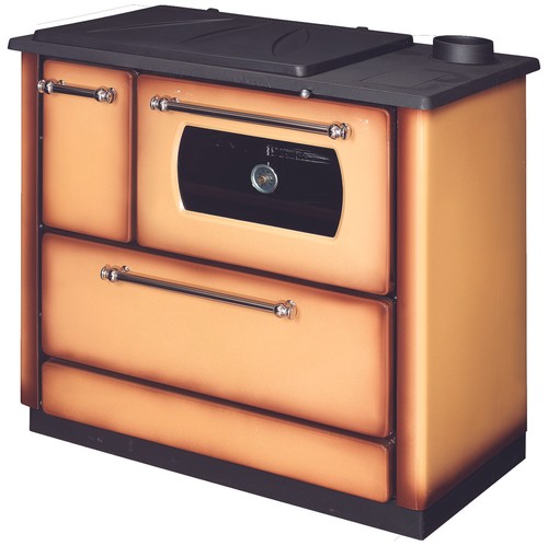 Stufa cucina legna con - a, forno