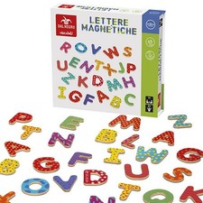Lettere magnetiche 77 pz. in