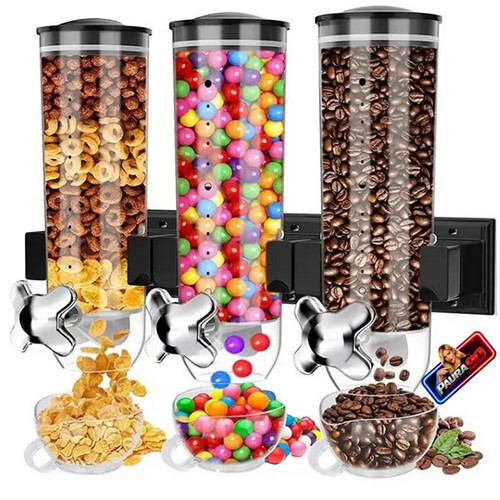 Dispenser cereali triplo con - triplo,