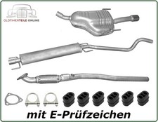 Impianto di scarico per Opel